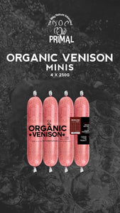 Organic Venison Minis 1kg