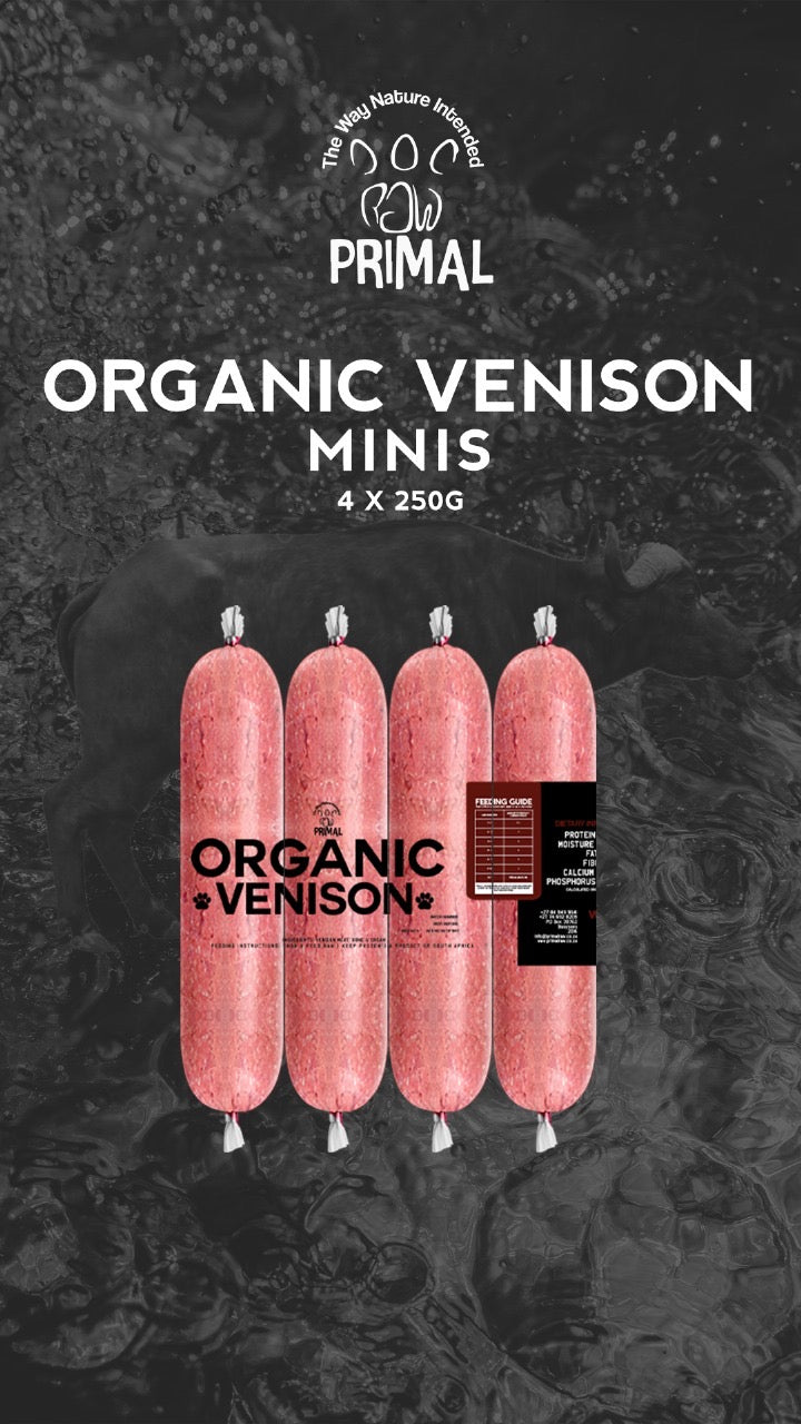 Organic Venison Minis 1kg