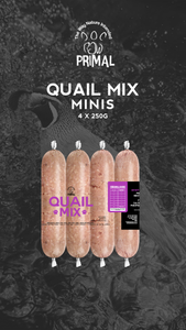 Quail Mix Minis 1kg